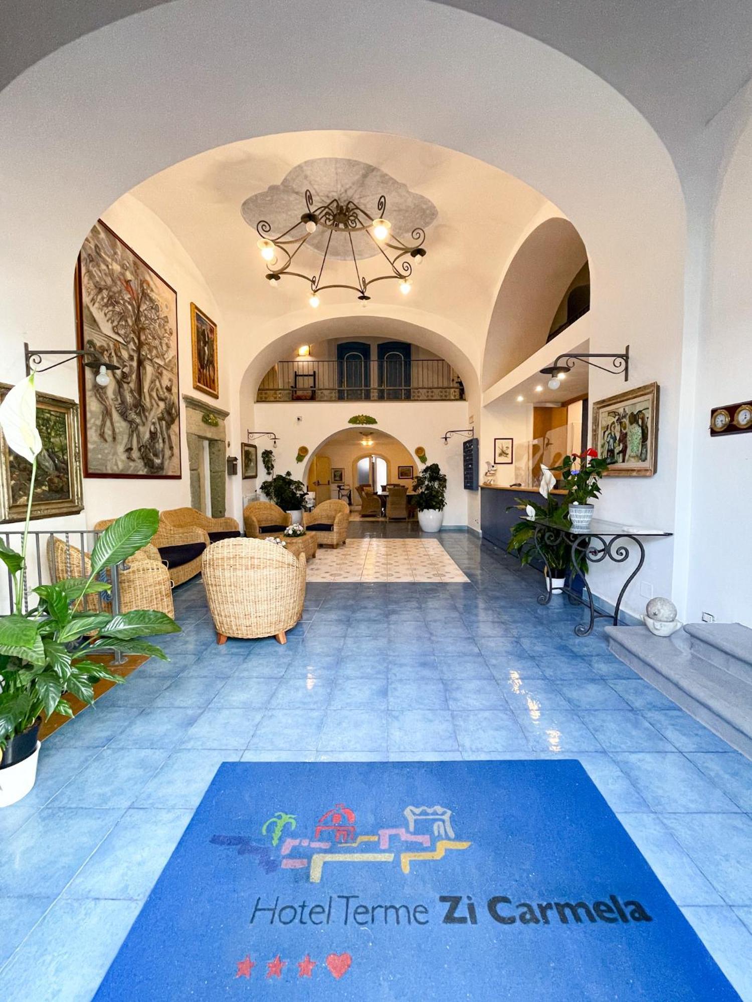 温泉字卡梅拉酒店 Forio di Ischia 外观 照片